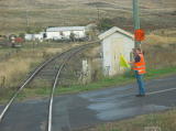 The last railway crossing before we reach Cooma station. The bells are working, but sometimes road users ignore them.