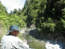 Dad takes another look at the Kaitoke water catchment area.