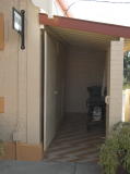The inside of the 'gentlemen' rest room.