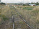 Another railway crossing around Polo Flat. This one does not have bells.