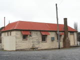 Road-side view of the Crookwell railway station.