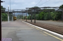 Woburn station again. A northbound unit has just left the platform.