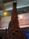 Upper detail of the same model.