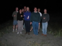 The gang with me (Nicholas) in the shot. I'm the one with visible red-eye. Jann took this shot.