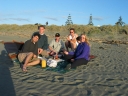 The gang pose for another shot. Jann takes the photo here.