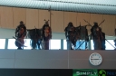 A closer view of the Lord of the Rings costumes.