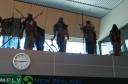 A second closer view of the Lord of the Rings costumes.
