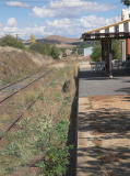 Looking south down Michelago platform.