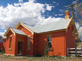 A look at the Michelago station building from the road side, looking northeast.