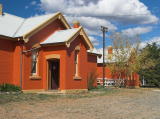 A further look at Michelago station building, looking further southeast.