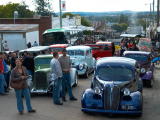 Looking down Herbert Street from the corner of Mayne Street, Gulgong.