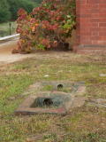 Drainage setup at Binalong station.