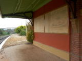 Looking down Binalong station.