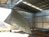 Another look at the blown in carriage shed door at Michelago.