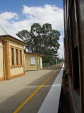 Looking back towards the western end of Queanbeyan platform.