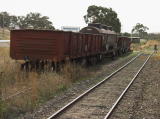 Looking north again, another look at the siding and loop line at Royalla station.