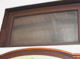 Clyde Engineering Co. glass sign at one end of a carriage.