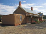 A view of the Yass railway station from the carpark side.